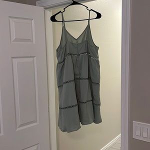 SHEIN Maternity Lace Insert Cami Dress